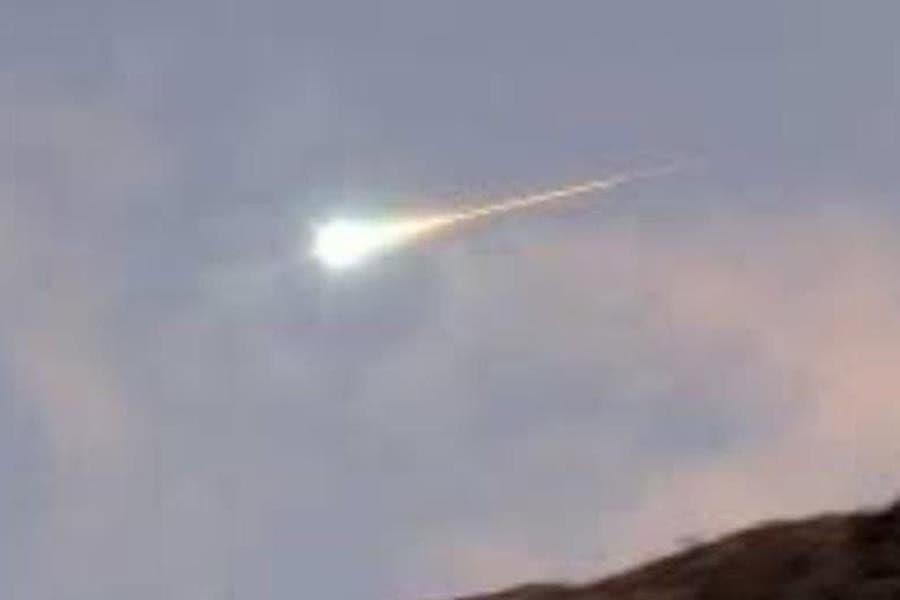 Reportan avistamiento de "meteorito" en la Huasteca Potosina