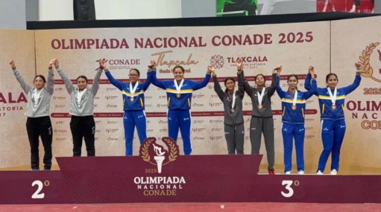 Tabasco, último lugar del medallero en la Olimpiada Nacional CONADE 2025