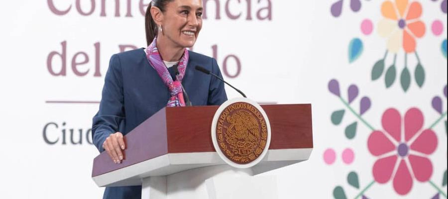 Presume Sheinbaum estabilidad económica en primer aniversario de su victoria Presume Sheinbaum estabilidad económica en primer aniversario de su victoria
