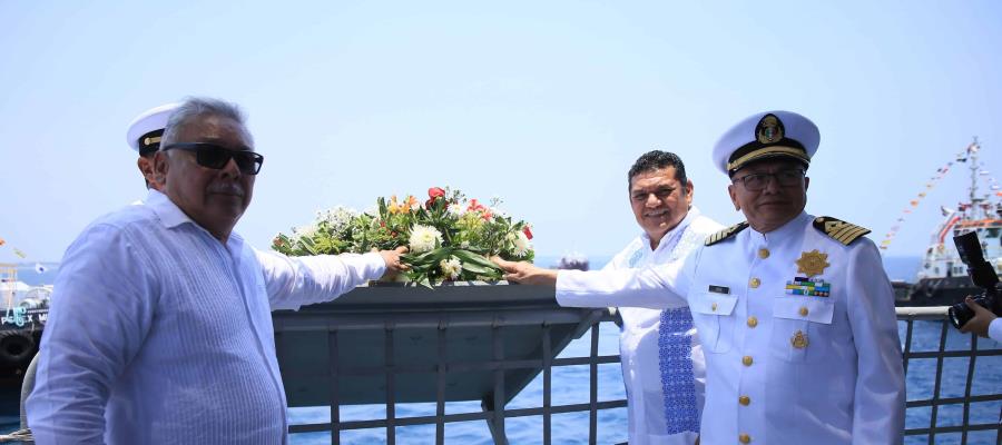 Conmemoran en Tabasco el "Dia de la Marina Nacional" Conmemoran en Tabasco el "Dia de la Marina Nacional"
