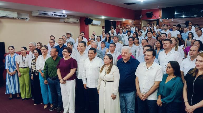 "Tabasco está de pie y avanzando": May al celebrar un año de su triunfo 