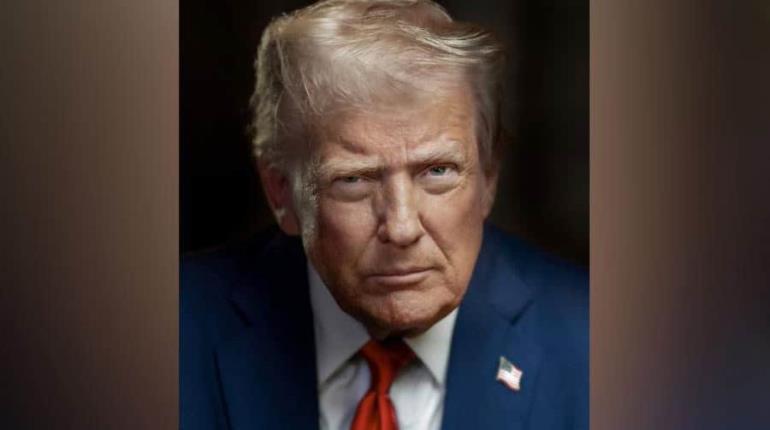 Casa Blanca publica nuevo retrato oficial de Trump como presidente de EE. UU.