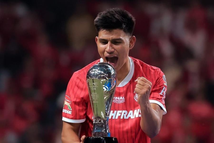 Tabasqueño Jesús Gallardo el mejor lateral izquierdo de la Liga MX: Toluca Tabasqueño Jesús Gallardo el mejor lateral izquierdo de la Liga MX: Toluca