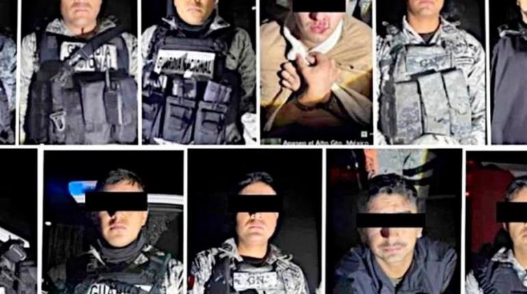 Procesan a 11 elementos de la GN por "huachicoleo" en Guanajuato