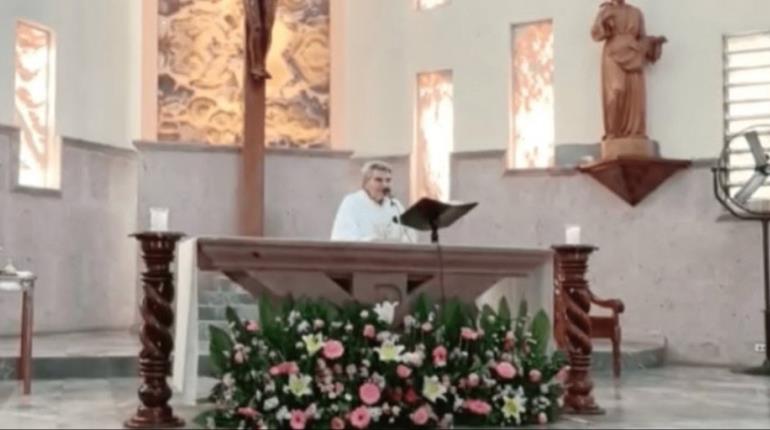 El padre Avelino Cortés celebra 90 años de edad, uno de los más longevos de la Diócesis de Tabasco