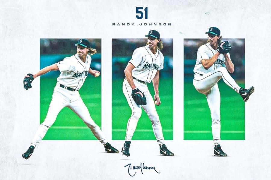 Anuncia Seattle retiro del n&uacute;mero 51 de Randy Johnson para el 2026
