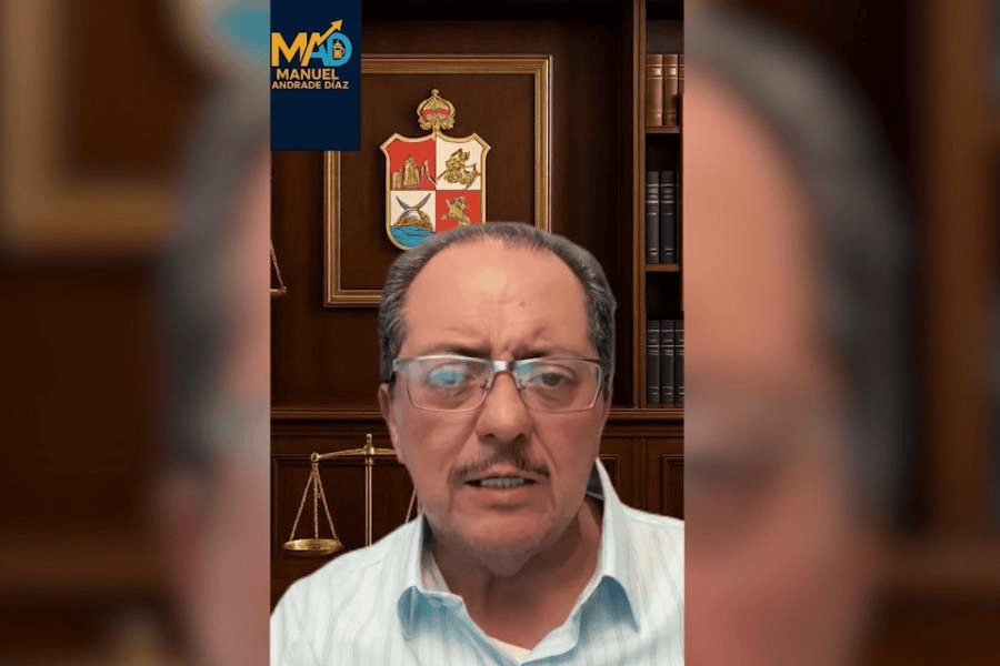 Como "acto desesperado" reaparición de AMLO para validar elección judicial, califica Andrade Como "acto desesperado" reaparición de AMLO para validar elección judicial, califica Andrade