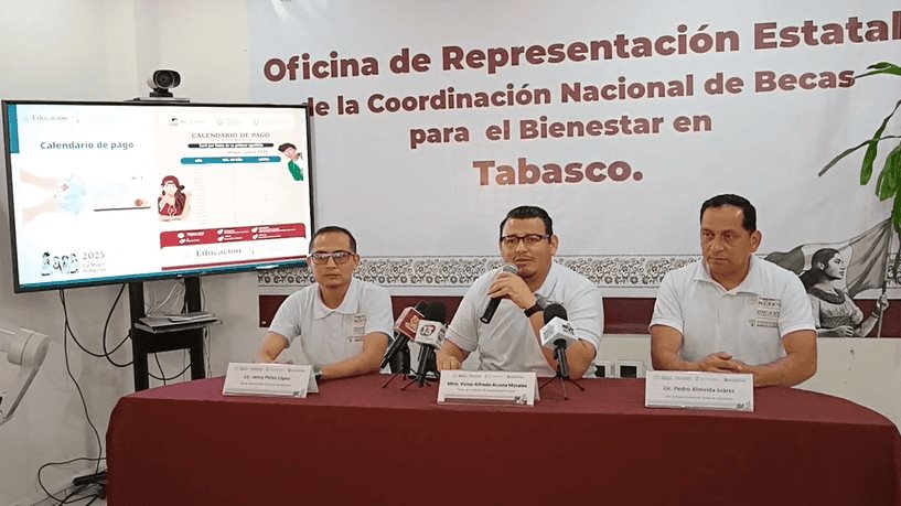Inicia dispersión de última beca bimestral correspondiente al ciclo escolar 2024-2025
