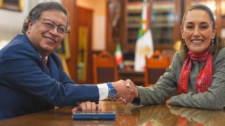 Plantea Sheinbaum conformar grupo de alto nivel de seguridad entre Colombia y México