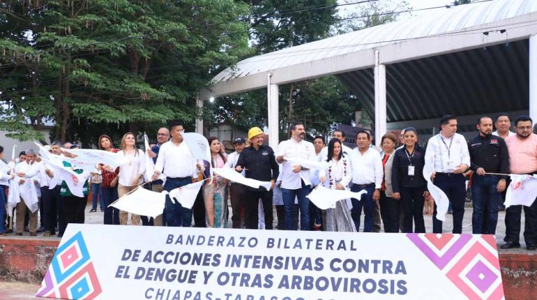 Tabasco y Chiapas arrancan acciones conjuntas contra el dengue