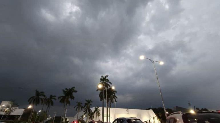 Conagua prevé lluvias fuertes con puntuales muy fuertes en Tabasco este viernes