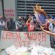 CNTE levanta plantón en la CDMX