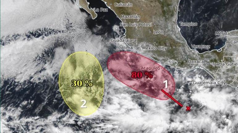 Conagua vigila posible formación de tormenta tropical "Bárbara" frente a las costas de Oaxaca