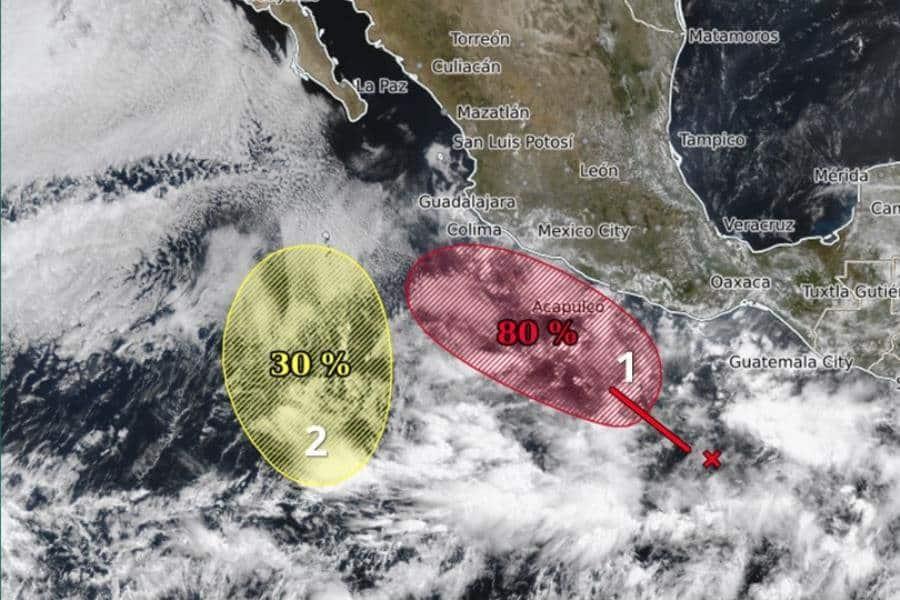 Conagua vigila posible formación de tormenta tropical "Bárbara" frente a las costas de Oaxaca Conagua vigila posible formación de tormenta tropical "Bárbara" frente a las costas de Oaxaca