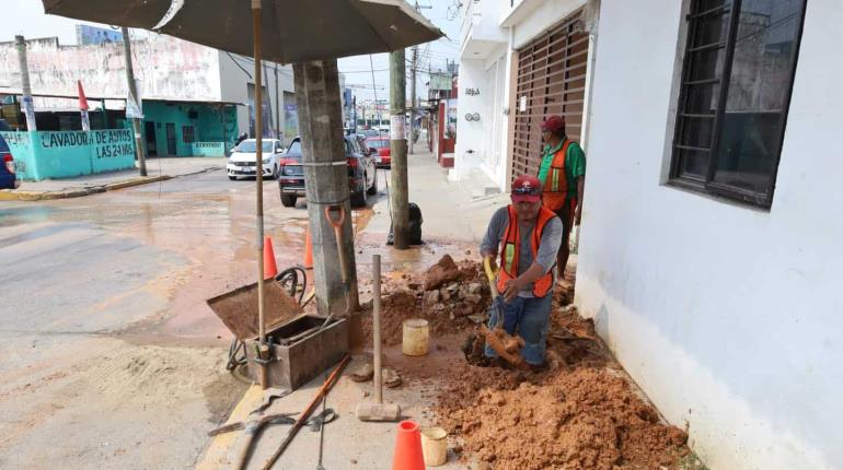 Reporta SAS más de 1,700 fugas atendidas en lo que va del año