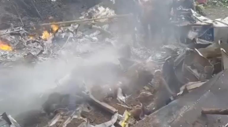 Avioneta se desploma en Chiapas; era usada en estrategia contra el gusano barrenador