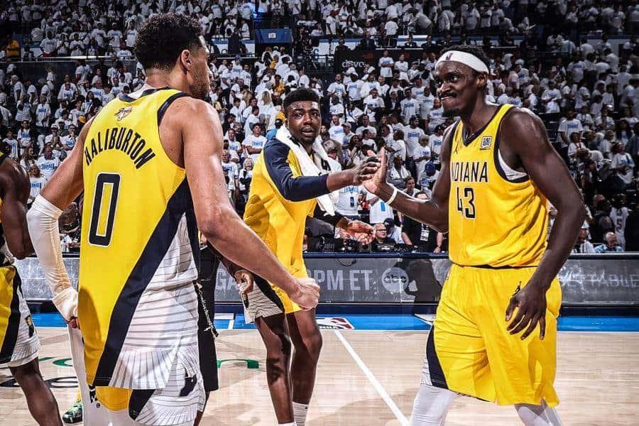 Pacers gana el primer juego de las finales de NBA Pacers gana el primer juego de las finales de NBA