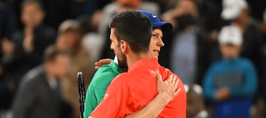 Jannik Sinner vence a Djokovic y avanza a su primera final de Roland Garros Jannik Sinner vence a Djokovic y avanza a su primera final de Roland Garros