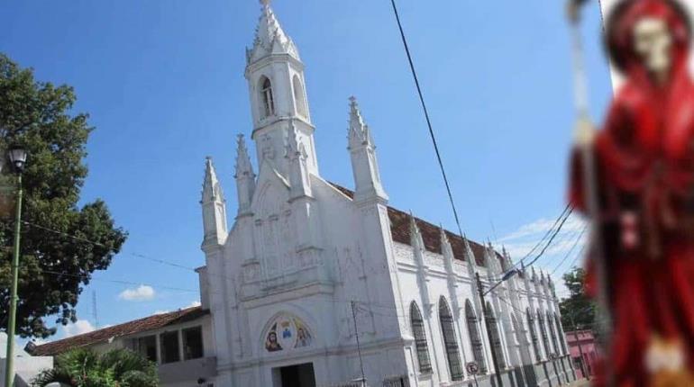 Hallan imágenes de la Santa Muerte en parroquias de Tabasco: Diócesis