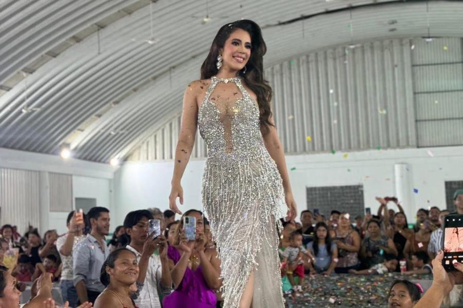 Un mes después, Balancán recibe a su Flor de Oro, María Fernanda Palma Un mes después, Balancán recibe a su Flor de Oro, María Fernanda Palma