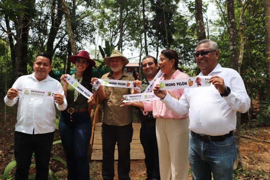 Inauguran en Huimanguillo el Ecoparque Mono Pelón Inauguran en Huimanguillo el Ecoparque Mono Pelón