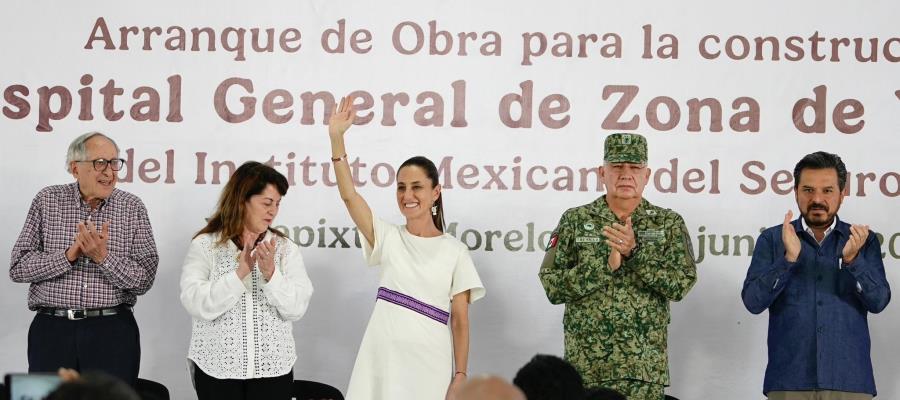 Encabeza Sheinbaum arranque de obra de nuevo hospital en Morelos Encabeza Sheinbaum arranque de obra de nuevo hospital en Morelos