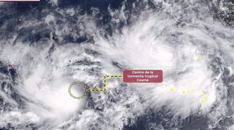 Bárbara se intensifica; pronostican lluvias muy fuertes