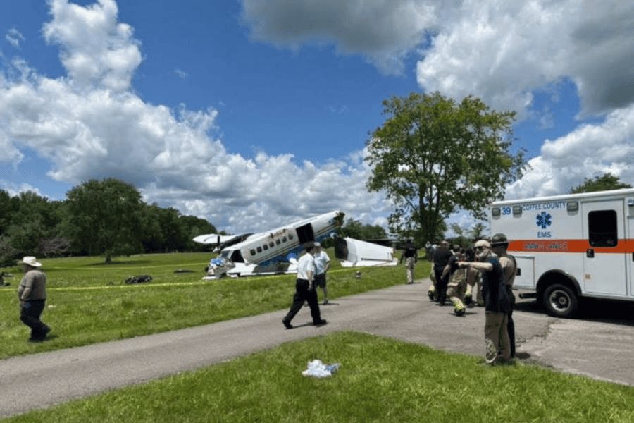 Aeronave se desploma en Tennessee Aeronave se desploma en Tennessee