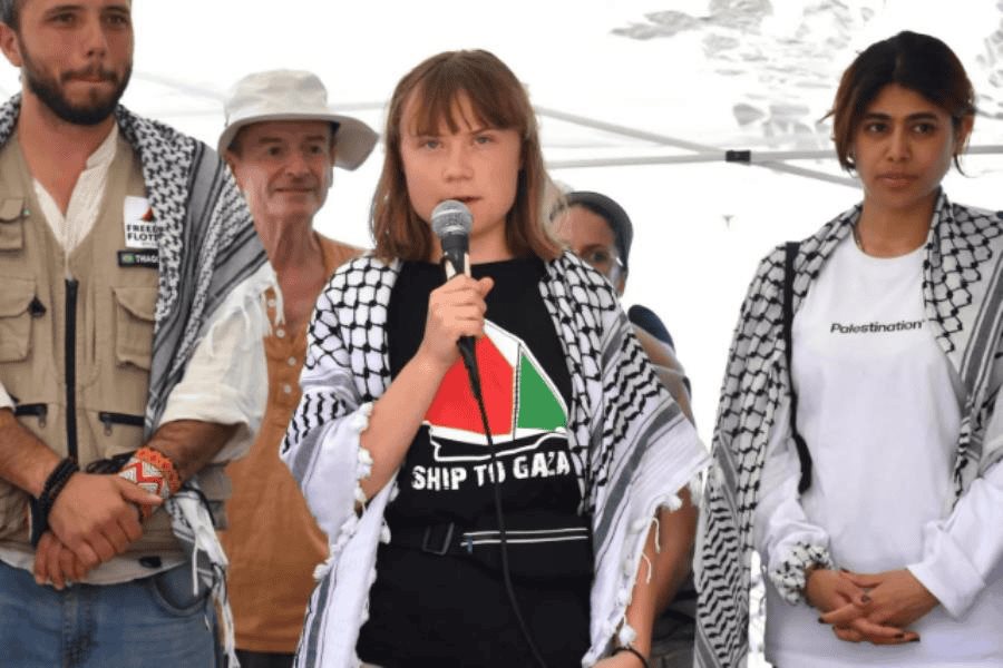 Israel intercepta embarcación donde viaja Greta Thunberg Israel intercepta embarcación donde viaja Greta Thunberg
