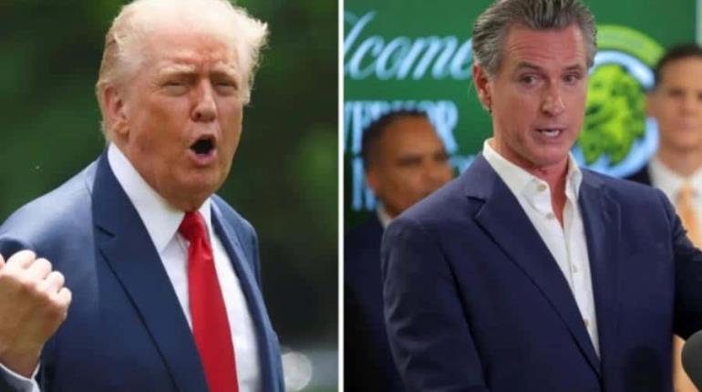Gobernador de California acusa a Trump de pedir su arresto