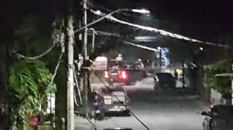 Se registra balacera la noche de este martes en corredor Ocuiltzapotlán