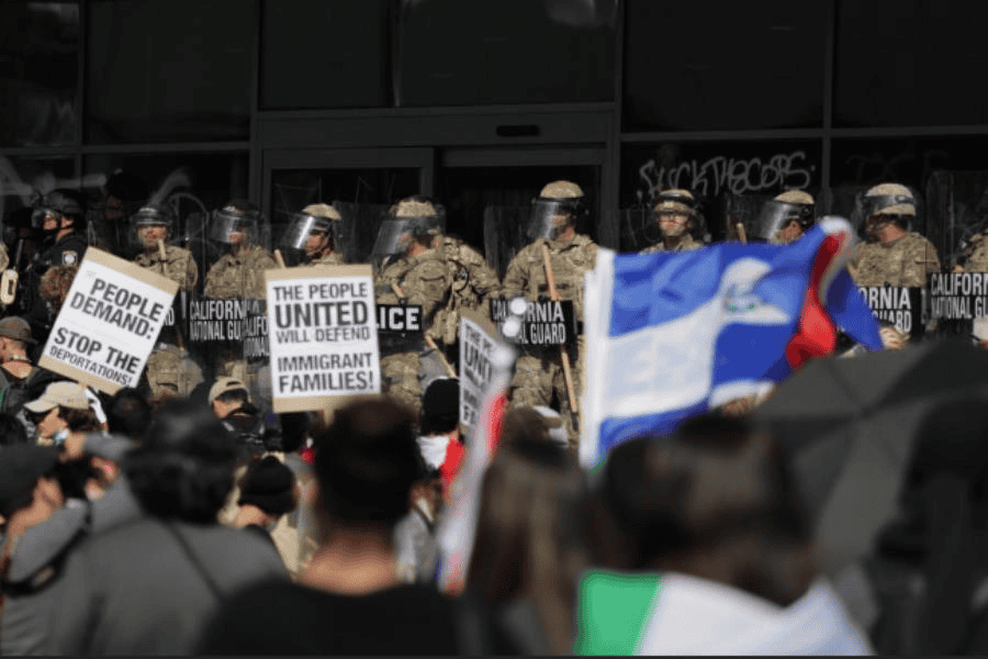 Llegan cerca de 700 marines a Los Ángeles para sofocar protestas de ...