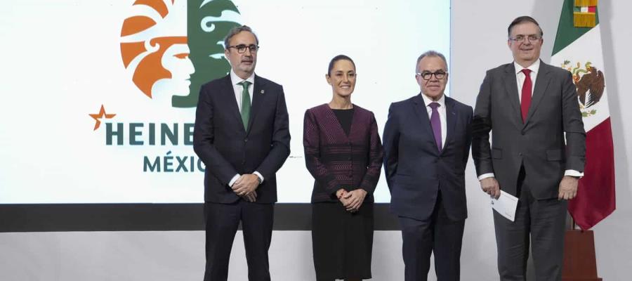 Heineken anuncia inversión de 2 mil 750 mdd en México Heineken anuncia inversión de 2 mil 750 mdd en México