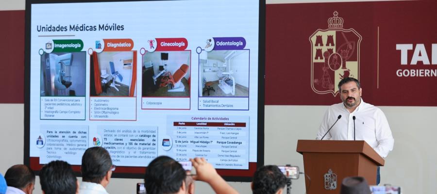 Presume Salud m&aacute;s de 66 mil acciones durante Jornadas en Territorio