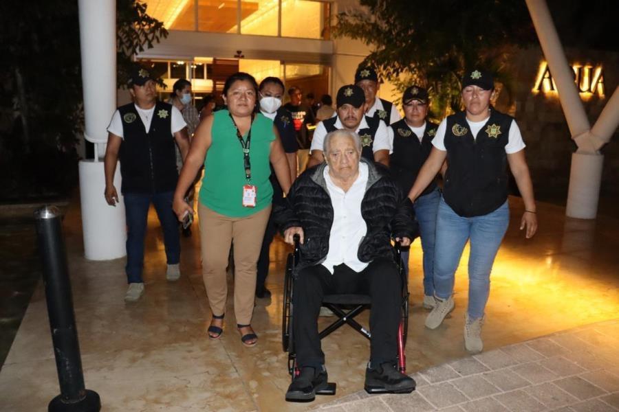 Por orden judicial, trasladan al empresario Armando Palma a su residencia en Mérida Por orden judicial, trasladan al empresario Armando Palma a su residencia en Mérida