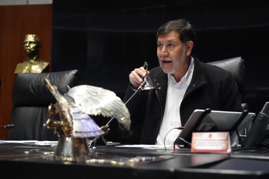"Seré su presidente les pese lo que les pese; Noroña rechaza dejar cargo en el Senado