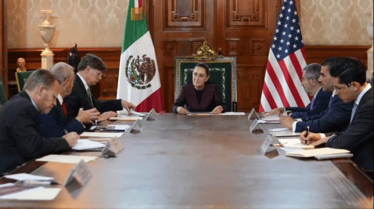 Sheinbaum se reúne con Landau para conversar temas de agenda bilateral México – EE.UU.