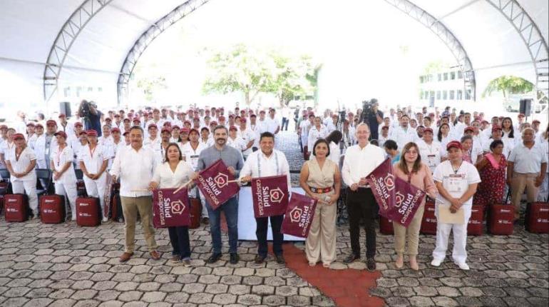 Desde Tenosique dan banderazo simbólico a "Salud Casa por Casa"