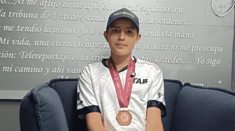 "Todo esfuerzo tiene su recompensa": Ernesto Torres, bronce en la Olimpiada Nacional 2025