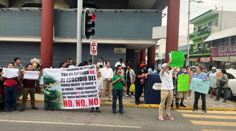 Acuerdan en un mes segunda reunión entre activistas y gobierno sobre proyecto del Museo Nacional Olmeca