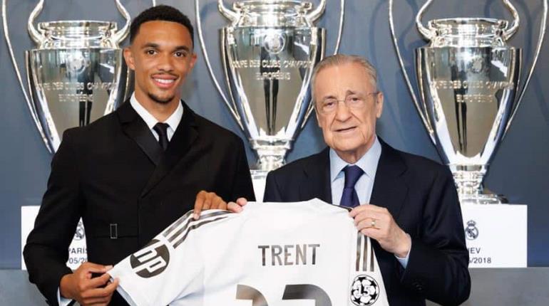 Presentan a Trent Alexander-Arnold como nuevo jugador del Real Madrid