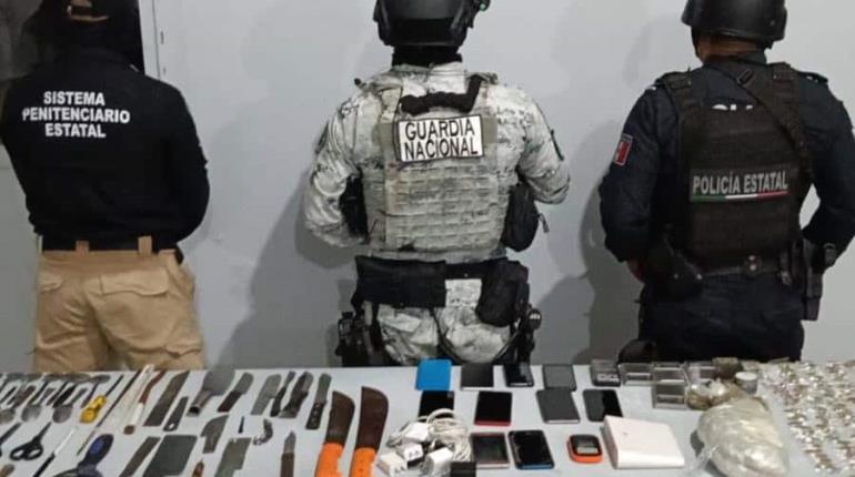 Decomisan 2 armas de fuego y cargadores durante cateo del Penal en Tabasco: SSPC Federal