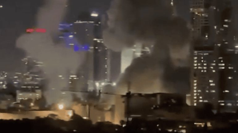 Irán contraataca con misiles a Israel
