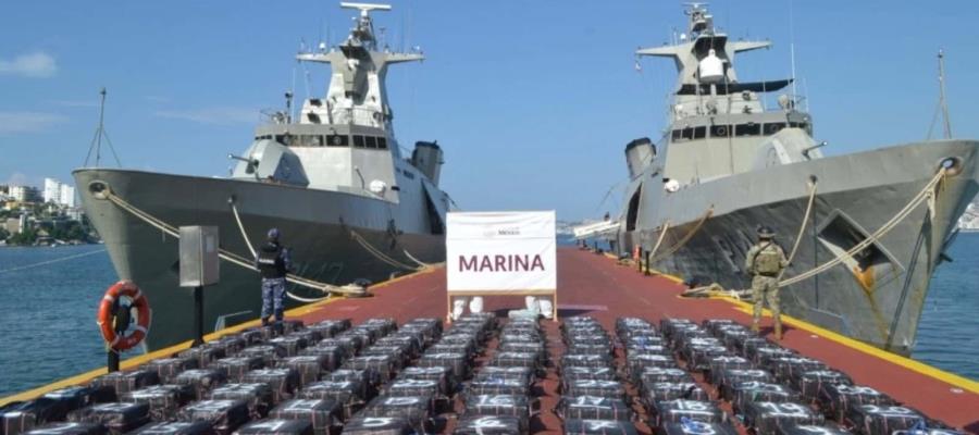 Decomisan en costas de Guerrero una tonelada de cocaína Decomisan en costas de Guerrero una tonelada de cocaína
