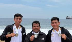 Tabasco se lleva plata en voleibol de playa en la Olimpiada Nacional