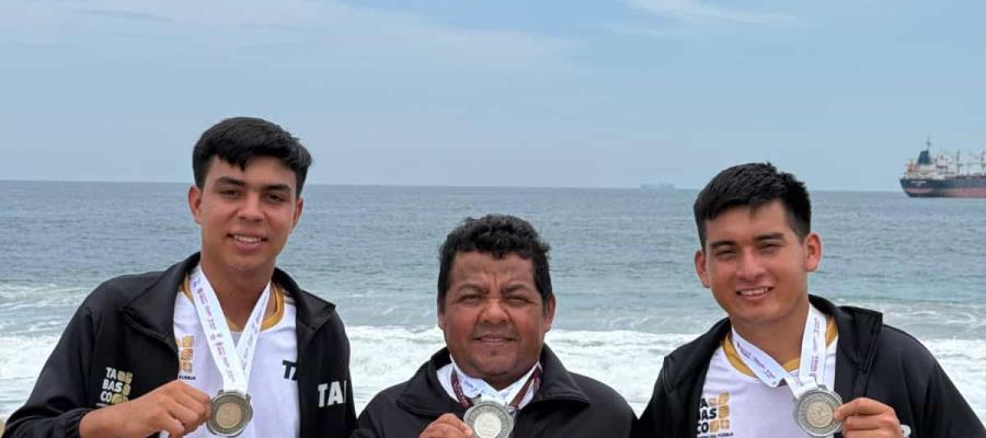 Tabasco se lleva plata en voleibol de playa en la Olimpiada Nacional Tabasco se lleva plata en voleibol de playa en la Olimpiada Nacional