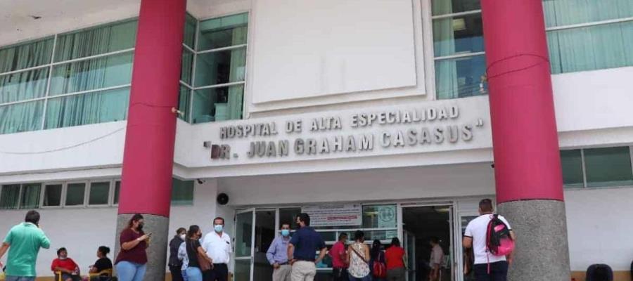 Hospital Juan Graham rechaza saturación; ´opera con normalidad´, dice Hospital Juan Graham rechaza saturación; ´opera con normalidad´, dice