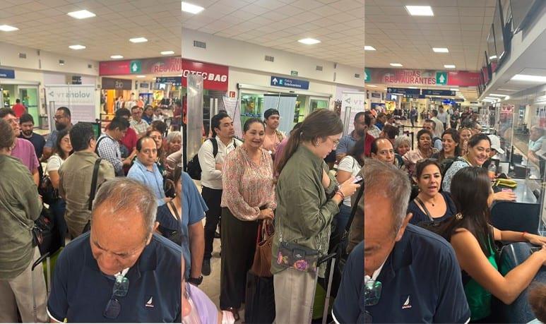 Genera inconformidad en pasajeros retraso de vuelo de Viva Aerobus en Aeropuerto de Villahermosa Genera inconformidad en pasajeros retraso de vuelo de Viva Aerobus en Aeropuerto de Villahermosa
