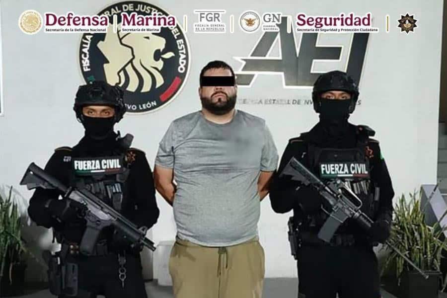 Capturan a ´Rocka´, presunto operador de ´Los Chapitos´ en NL Capturan a ´Rocka´, presunto operador de ´Los Chapitos´ en NL