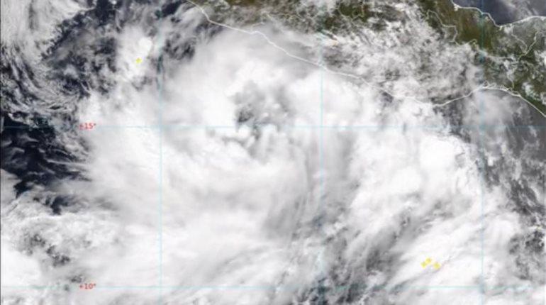 Se forma tormenta tropical Dalila en el Océano Pacífico